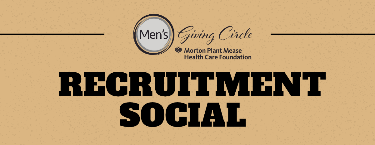 Men's Giving Circle Recruitment Social